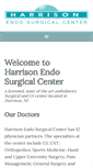 Mobile Screenshot of harrisonendosurgical.com